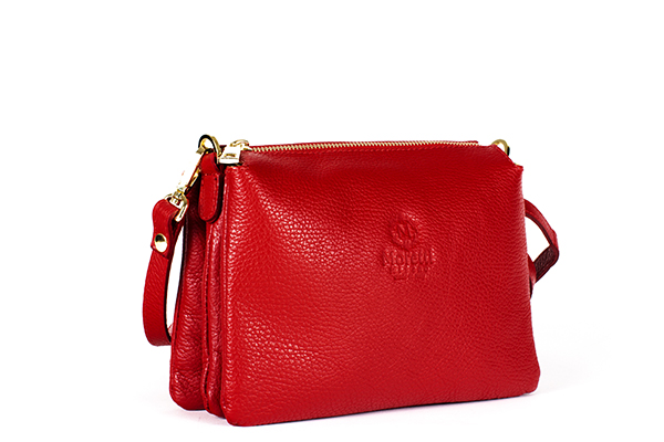 Rometta by Moretti Milano 10004 Red color leather S